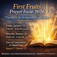  First Fruits Prayer Focus 2026